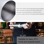 Edelstahl Boston Cocktailshaker, hochwertige Barmann-Werkzeuge / Premium Bar-Werkzeuge, Fassungsvermögen: 750 + 600 ml, Cocktailshaker