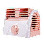30W Turbinen-Blattloser Mini Desktop Leiser Ventilator für Wohnheim / Schlafzimmer / Wohnzimmer / Büro, 3 Geschwindigkeitsmodi, AC 220V
