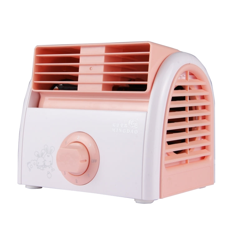 30W Turbinen-Blattloser Mini Desktop Leiser Ventilator für Wohnheim / Schlafzimmer / Wohnzimmer / Büro, 3 Geschwindigkeitsmodi, AC 220V