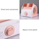 30W Turbinen-Blattloser Mini Desktop Leiser Ventilator für Wohnheim / Schlafzimmer / Wohnzimmer / Büro, 3 Geschwindigkeitsmodi, AC 220V