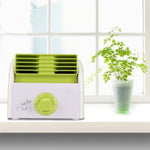 30W Turbinen-Blattloser Mini Desktop Leiser Ventilator für Wohnheim / Schlafzimmer / Wohnzimmer / Büro, 3 Geschwindigkeitsmodi, AC 220V