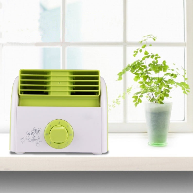 30W Turbinen-Blattloser Mini Desktop Leiser Ventilator für Wohnheim / Schlafzimmer / Wohnzimmer / Büro, 3 Geschwindigkeitsmodi, AC 220V