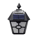 Solar Retro Hexagonale LED Wandleuchte Außenleuchte Sensorsteuerung Landschaftsleuchte