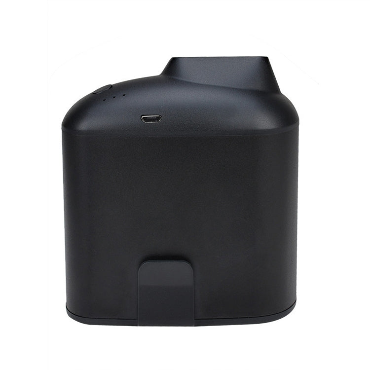 Tragbarer Kreativer Hängender Taillen-USB-Ventilator mit Drei Einstellbaren Windgeschwindigkeiten, Schwarz, Grau