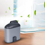 Tragbarer Kreativer Hängender Taillen-USB-Ventilator mit Drei Einstellbaren Windgeschwindigkeiten, Schwarz, Grau