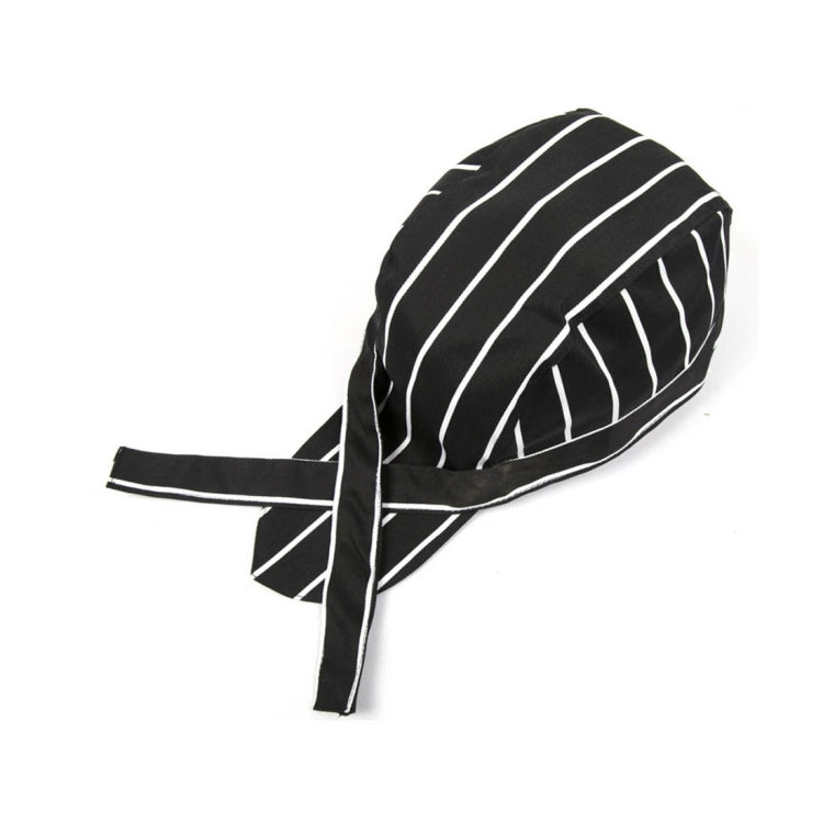Einfacher Stil Unisex Koch Kellner Arbeitsmütze Piratenhut Turbanmütze, Turbanmütze 2, Turbanmütze Rot, Turbanmütze Schwarz, Turbanmütze gestreift, Turbanmütze1