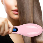 Handlicher, innovativer Haarglätterkamm mit LCD-Temperaturanzeige und EU-Stecker