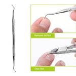 2-in-1 Nagelknipser für Paronychie aus Edelstahl, Olecranon-Nagelknipser & eingewachsener Nagelheber