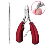 2-in-1 Nagelknipser für Paronychie aus Edelstahl, Olecranon-Nagelknipser & eingewachsener Nagelheber
