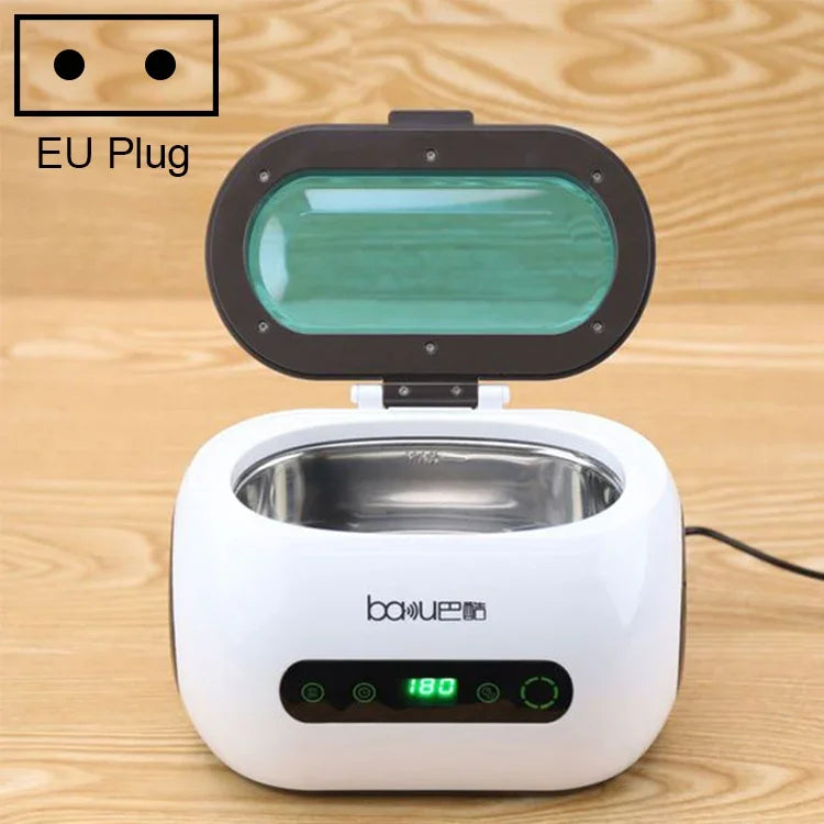 baku BA-3060 220V Haushaltsbrillen Schmuckreinigungsgeräte Ultraschallreinigungsmaschine, EU-Stecker, EU-Stecker