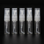 50 Stück leere Parfümflaschen, Sprühflaschen, Fassungsvermögen: 2 ml (transparent), 2 ml (transparent)