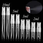 50 Stück leere Parfümflaschen, Sprühflaschen, Fassungsvermögen: 2 ml (transparent), 2 ml (transparent)