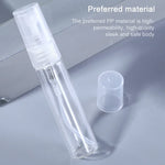 50 Stück leere Parfümflaschen, Sprühflaschen, Fassungsvermögen: 2 ml (transparent), 2 ml (transparent)