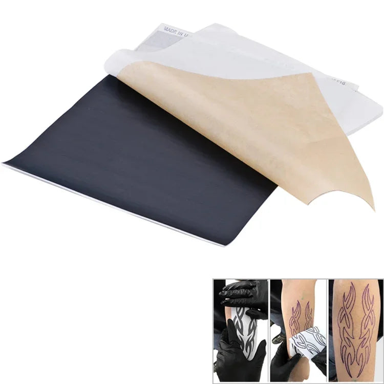 100 Stück / Box Dreifach-Tattoo-Handzeichnungs-Transferpapier