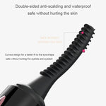 K-CU-S20 Tragbare, wasserdichte Wimpernzange mit USB-Ladefunktion und Digitalanzeige, K-CU-S20 (Schwarz), K-CU-S20 (Weiß)