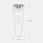 Original Xiaomi ENCHEN Wasserdichter, wiederaufladbarer Elektrorasierer mit drei rotierenden Doppelringklingen für Herren