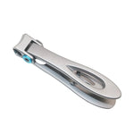 Nailart-Werkzeug Nagelknipser Nagelzange aus Edelstahl, Größe: L, 8,8 x 1,6 cm, Größe: 8,8 x 1,6 cm (Silber)