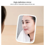Original Xiaomi Youpin jordan&amp;judy einseitiger quadratischer LED-Tischkosmetikspiegel, einfarbig