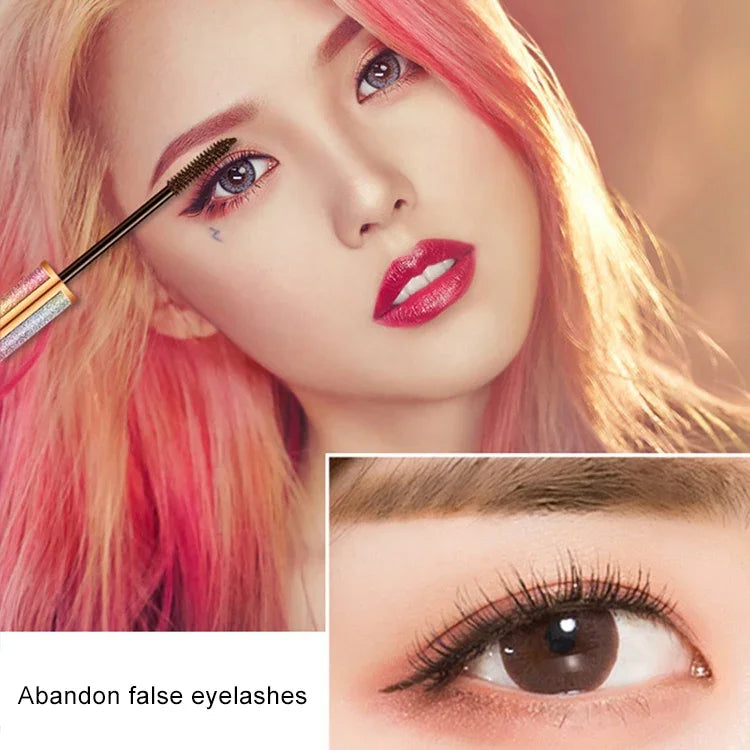 LEEZI 4D Prolong Wimperntusche für dichte, schwungvolle und wasserfeste Wimpern