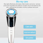 BLK-D818 Facial Beauty Instrument Hot and Cold Color Skin Rejuvenation Instrument EMS Micro Current Beauty Introduction Instrument, BLK-D818  (Pink), BLK-D818  (White)