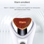 BLK-D020 Ionen-Import- und Export-Instrument Gesichts-Schönheitsmassage-Instrument Heizung Vibration Gesichtshautpflege-Instrument