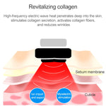 BLK-D919 RF Instrument Gesichtsvibrations-Kompakt-Lifting-Massagegerät Micro-Current-Schönheitsinstrument