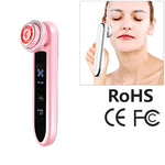 BLK-D919 RF Instrument Gesichtsvibrations-Kompakt-Lifting-Massagegerät Micro-Current-Schönheitsinstrument