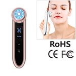 BLK-D919 RF Instrument Gesichtsvibrations-Kompakt-Lifting-Massagegerät Micro-Current-Schönheitsinstrument