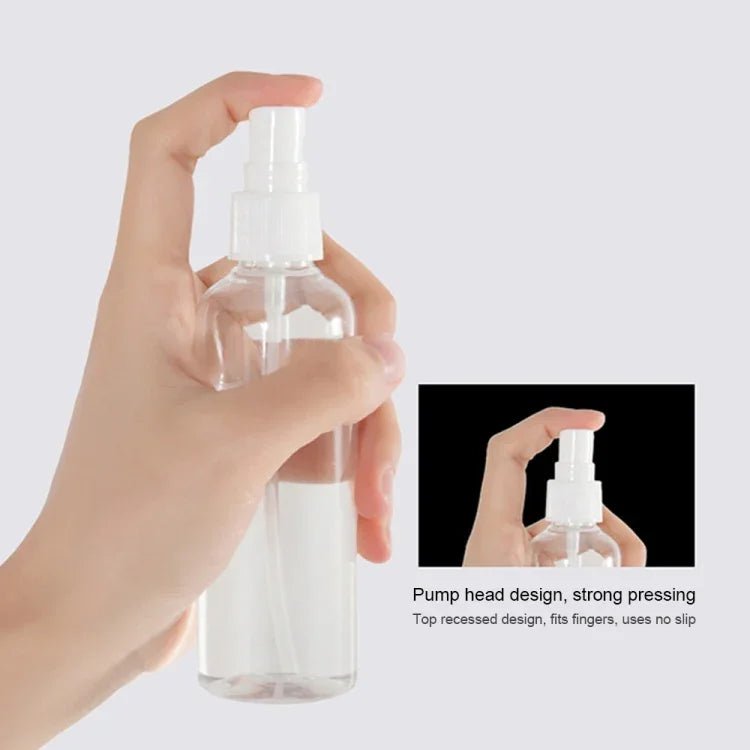 100ML PET Klarsprayflasche Desinfektionslösung Behälter