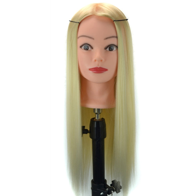 Übung Scheibe Haar geflochten Schaufensterpuppenkopf Perücke Styling Trimmen Kopfmodell, Beige, Braun, Schwarz, Marone