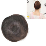 Haarknoten Blumenform Haar-Paket Haarscheibe (Kastanienbraun)
