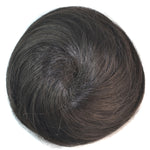 Haarknoten Blumenform Haar-Paket Haarscheibe (Kastanienbraun)