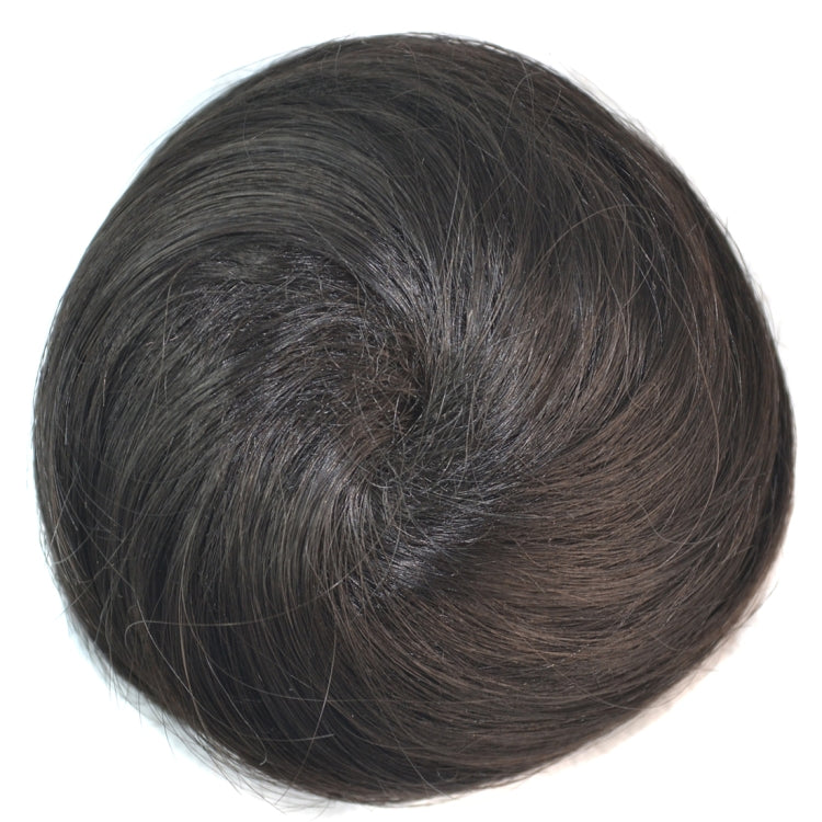 Haarknoten Blumenform Haar-Paket Haarscheibe (Kastanienbraun)