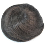 Haarknoten Blumenform Haar-Paket Haarscheibe (Kastanienbraun)