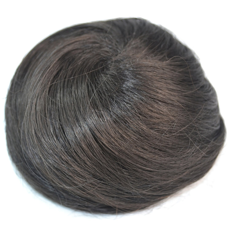 Haarknoten Blumenform Haar-Paket Haarscheibe (Kastanienbraun)