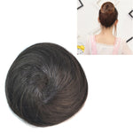 Haarknoten Blumenform Haar-Paket Haarscheibe (Kastanienbraun)