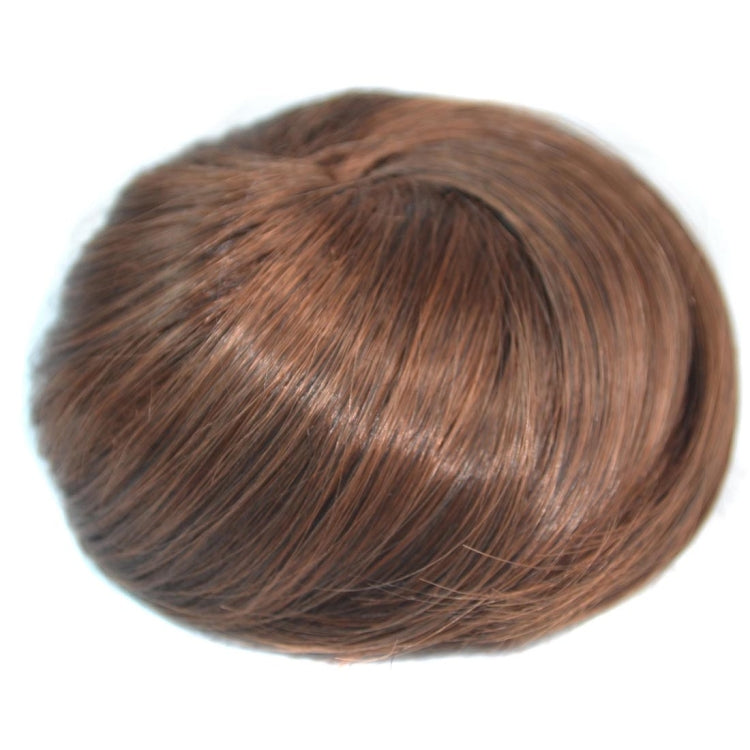 Haarknoten Blumenform Haar-Paket Haarscheibe (Kastanienbraun)