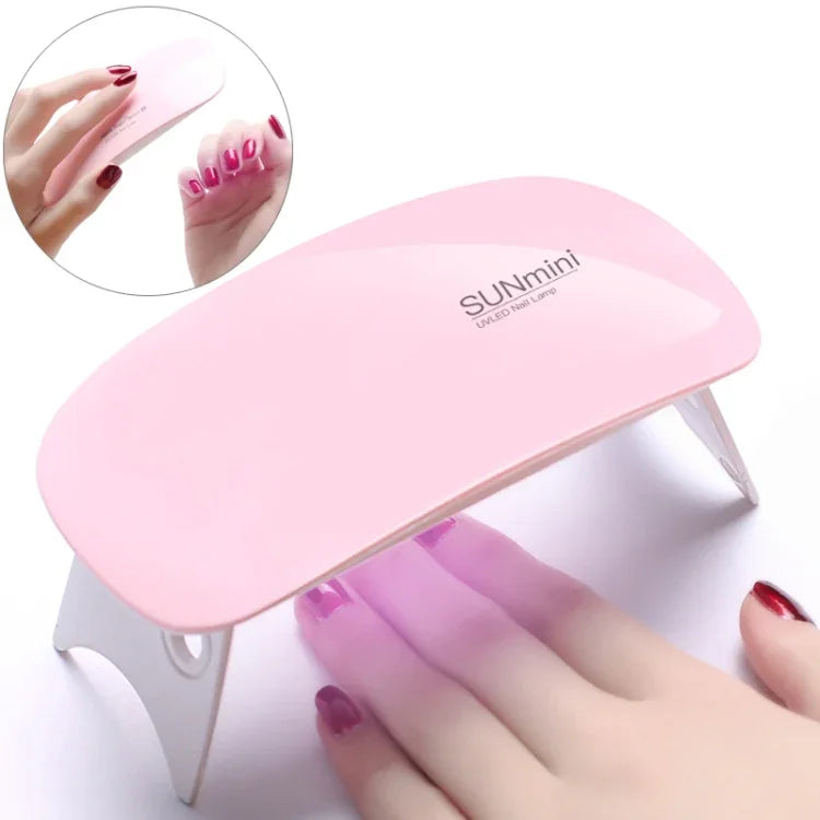 SUN mini 2 6W UV + LED USB Nagellampe Fingernägel Gel Härtung Trockner