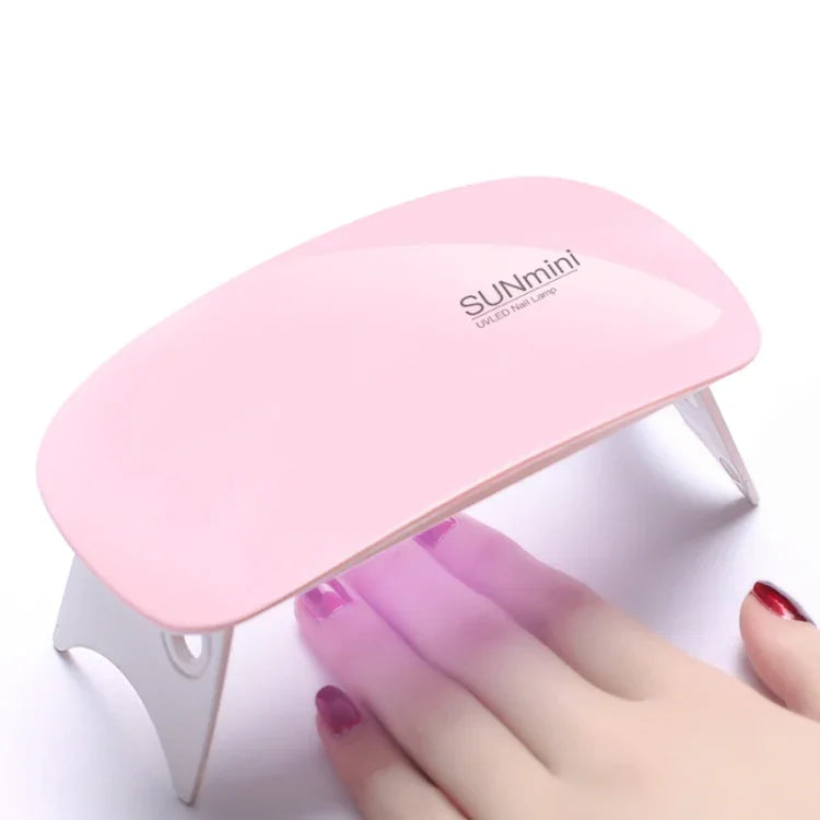 SUN mini 2 6W UV + LED USB Nagellampe Fingernägel Gel Härtung Trockner