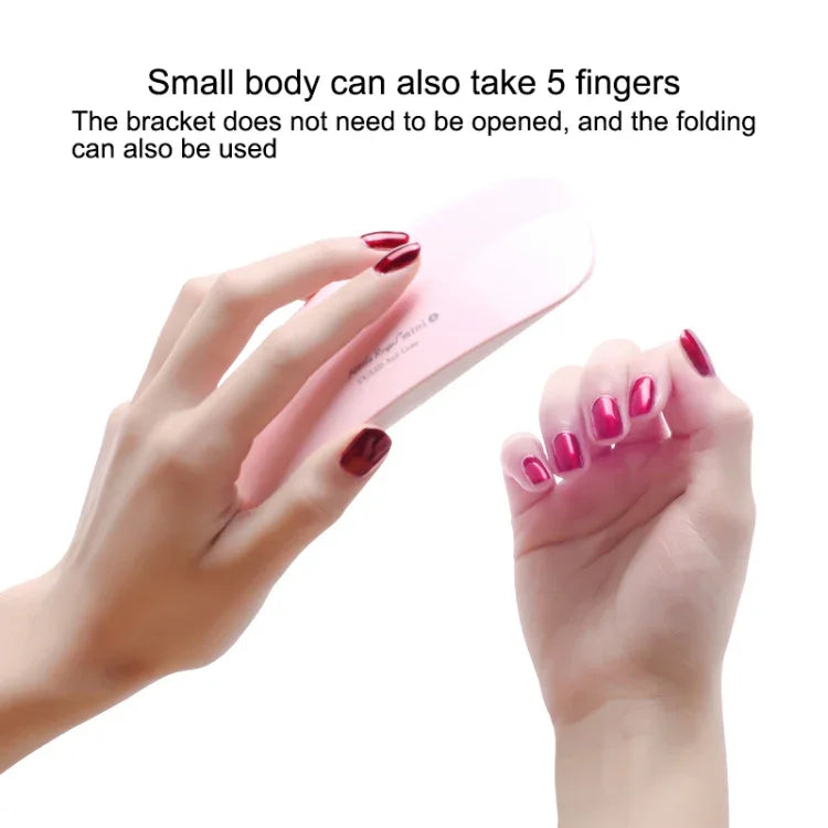 SUN mini 2 6W UV + LED USB Nagellampe Fingernägel Gel Härtung Trockner