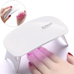 SUN mini 2 6W UV + LED USB Nagellampe Fingernägel Gel Härtung Trockner
