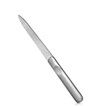 Nagelfeile aus poliertem Edelstahl, Länge: 95mm