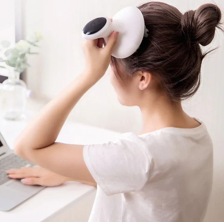 3D Intelligentes Elektrisches Kopfmassagegerät Kopfhautmassagegerät