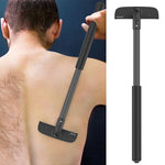 XPREEN XPRE034 Stretchable Handle Stainless Steel Blade Back Shaver Adjustable Back Razor with Lanyard for Men, XPRE034