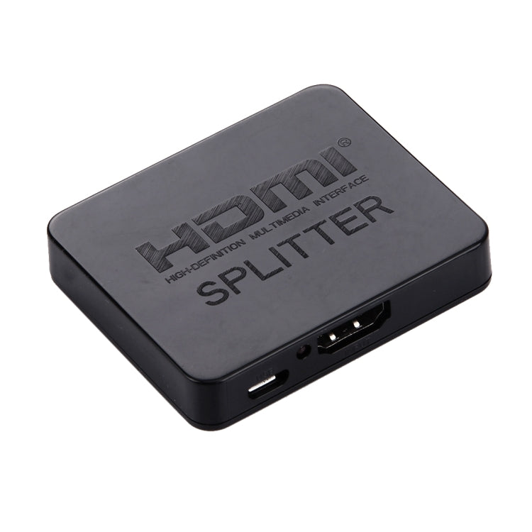 4K HDMI-Splitter Full HD 1080p Video HDMI Umschalter 1x2 Split Out Verstärker Dual Display für HDTV DVD PS3 Xbox, 4K HDMI (Schwarz), 4K HDMI (Weiß)