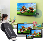 MiraScreen WLAN-Display-Dongle / Miracast Airplay DLNA Display Receiver Dongle Drahtloses Spiegelungsgerät mit 2-in-1 USB-Kabel