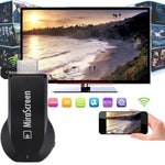 MiraScreen WLAN-Display-Dongle / Miracast Airplay DLNA Display Receiver Dongle Drahtloses Spiegelungsgerät mit 2-in-1 USB-Kabel