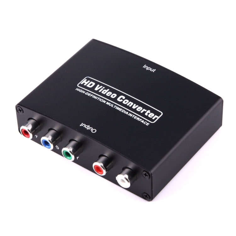 1080P HD HDMI zu YPbPr Video- und R/L Audio Adapter Konverter, HDMI zu YPbPr+R/L