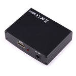 1080P HD HDMI zu YPbPr Video- und R/L Audio Adapter Konverter, HDMI zu YPbPr+R/L