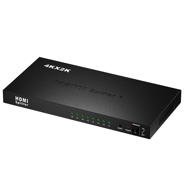 1 x 8 Full HD 1080P HDMI Verteiler mit Schalter, unterstützt 3D & 4K x 2K
